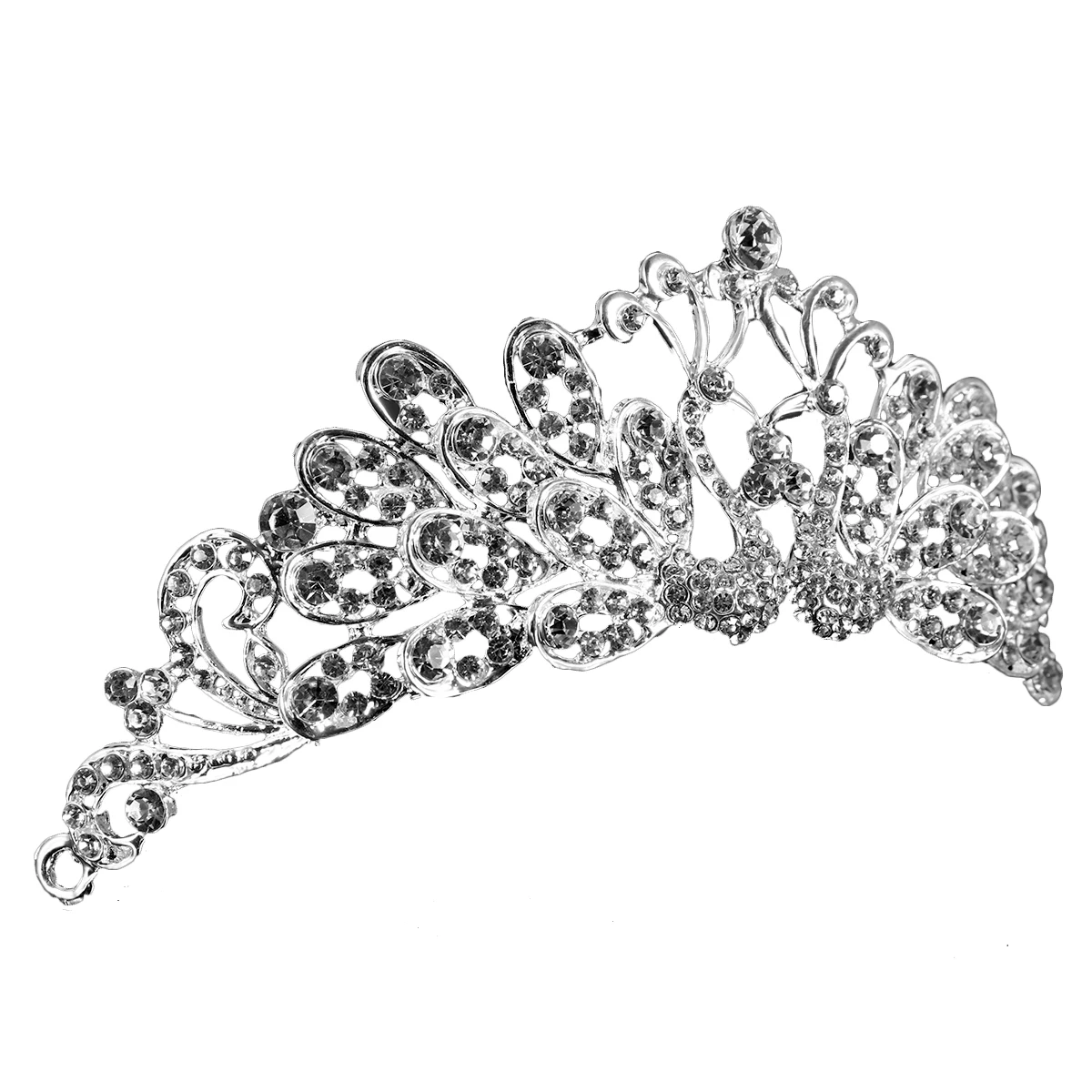 

Rhinestone Crown Tiara Wedding Headpiece Crystal Tiaras Bridal Accessories Prom Party Engagement Special Soiree