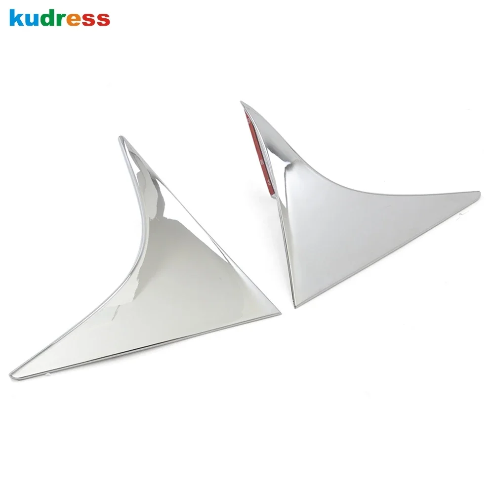 For Mazda CX-5 CX5 2012 2013 2014 2015 Chrome Rear Window Spoiler Cover Trim Side Wing Triangle Molding Trims Car Accessories view 6