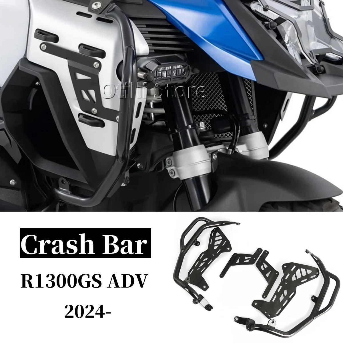 

Для BMW R1300GS ADV R 1300 GS Adventure 2024 2025 мотоциклетные дорожные защитные дуги двигателя Ultimate Tank Guard Bar Защита бампера