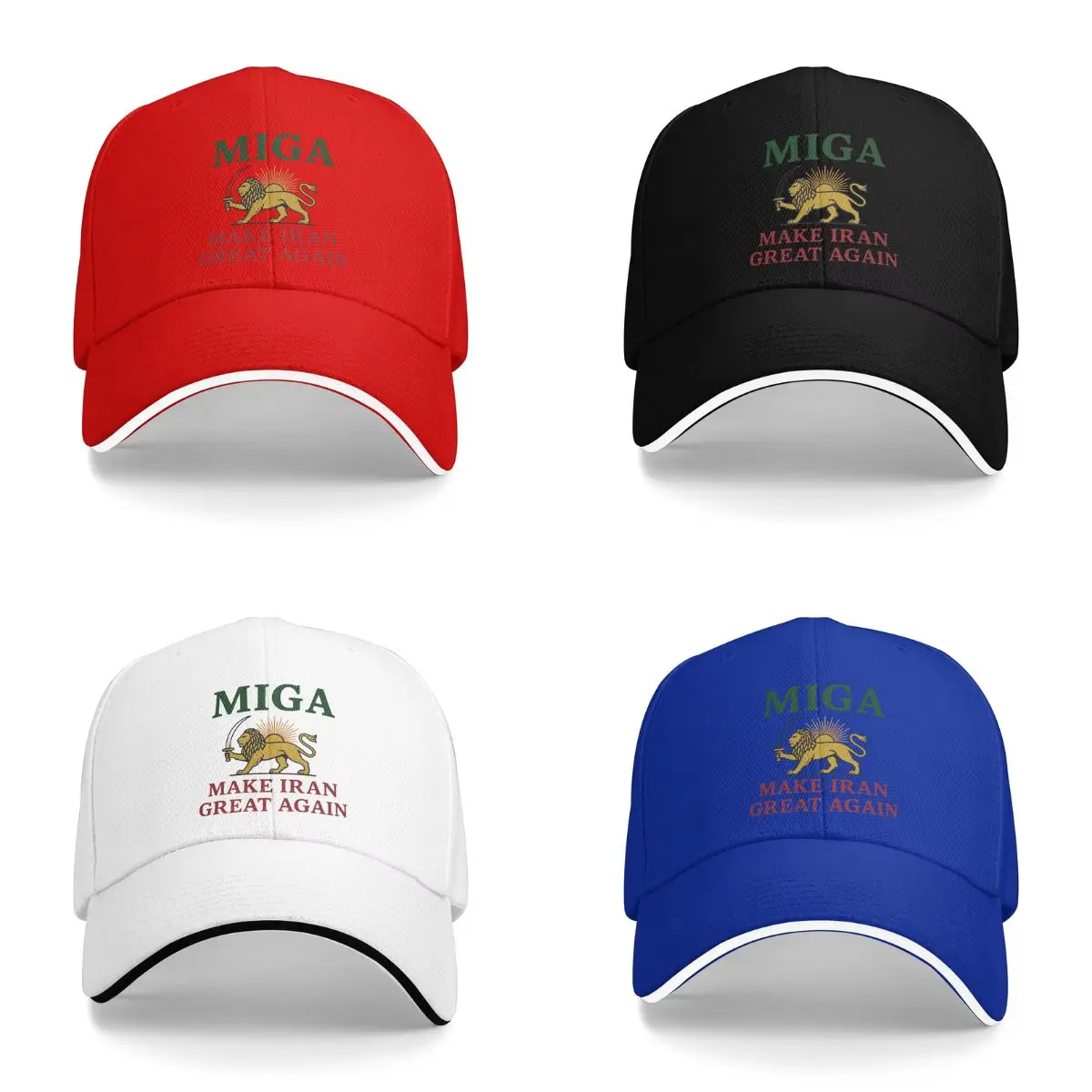 Gorra de béisbol informal MIGA, gorra de camionero de primavera, gorra a prueba de sol, gorra snapback Kpop Rock, gorras de béisbol para hombre