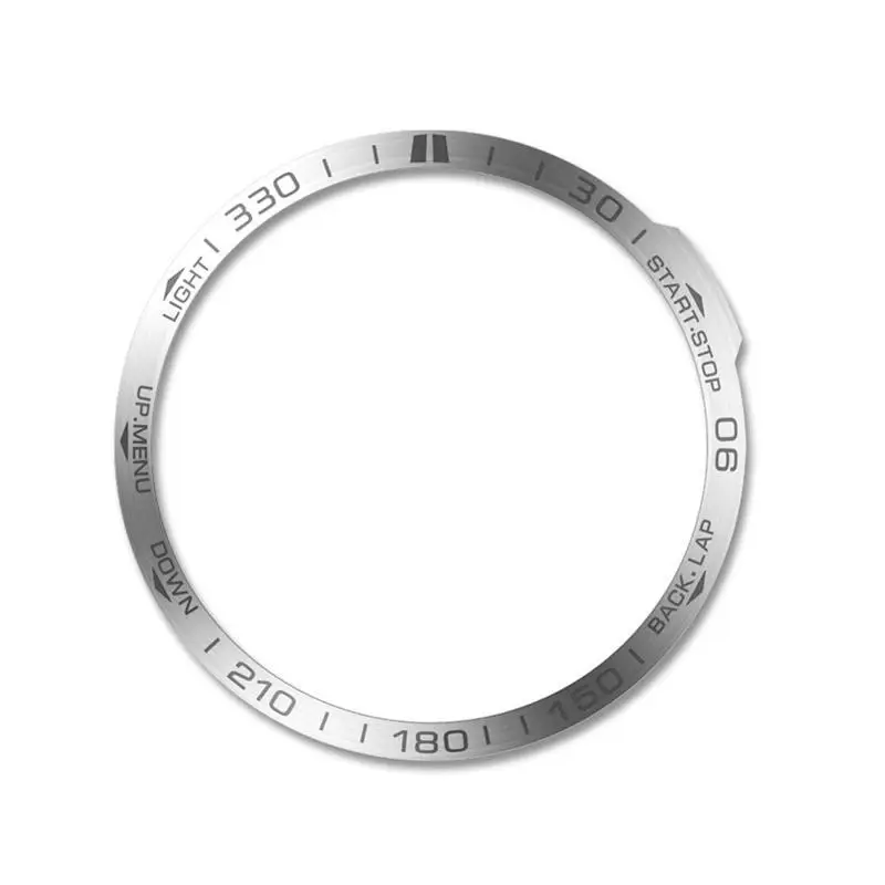 

Y1UB стальной чехол для часов ​​7X, безель, кольцо, стильный клейкий бампер, металлический чехол против царапин,