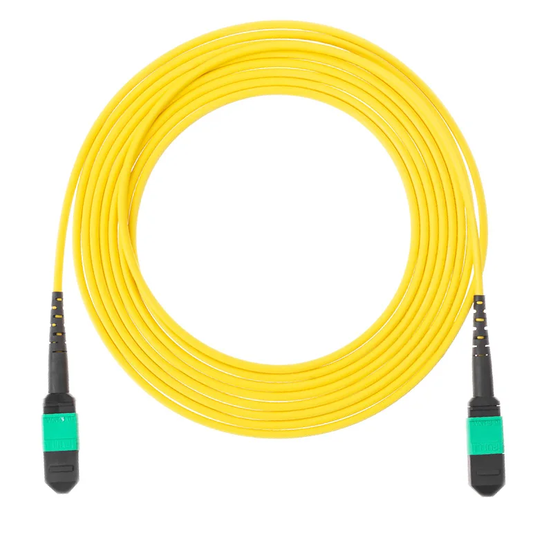 

MPO/APC Female-MPO/APC Female 8/12 Core Type B Полярный оптоволоконный патч-корд SM Одномодовый для QSFP + багажник приемопередатчика