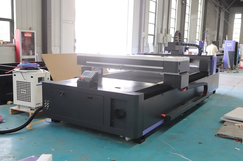 1500W CO2 Fiber 2 in 1 CNC Sheet Metal Fiber Laser Cutting Machine with High-quality CO2 Glass Laser