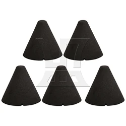 Yibuy 5 Set of 1.37x1.45inch Musical Instrument Piezo Trigger Cone Electronic Drum Replacement