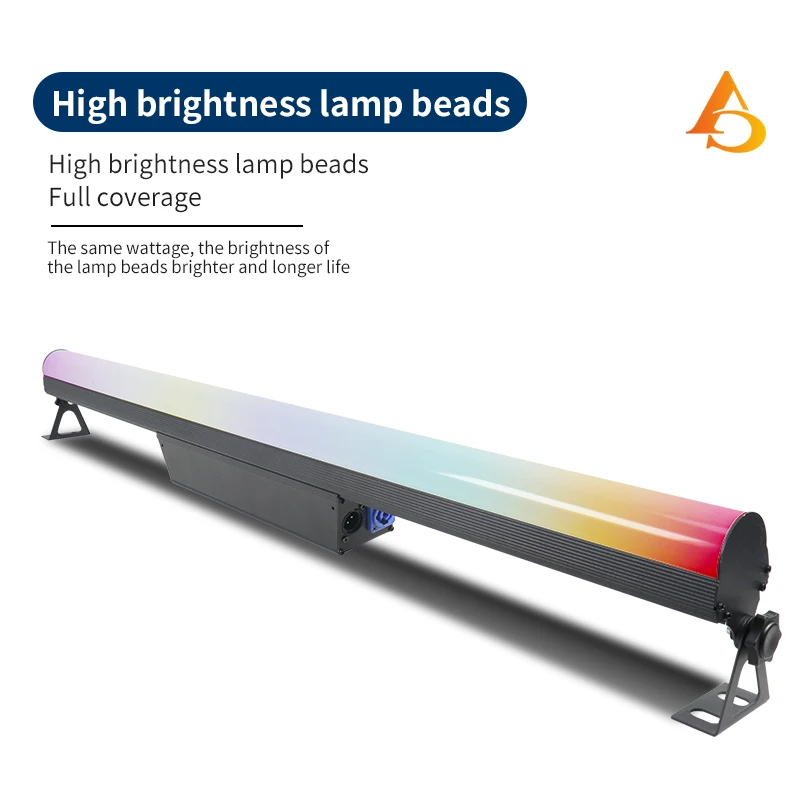 4-10pcs DMX 18x12W LED RGBW 4IN1 Led Wall Wash Light Led Bar DMX Line Bar Wash Stage Light Party Wedding Events Lighting