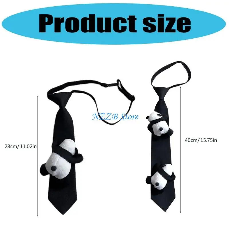 T21F jk oniform panda ties cartoon panda japan accessories seifuku seifuku