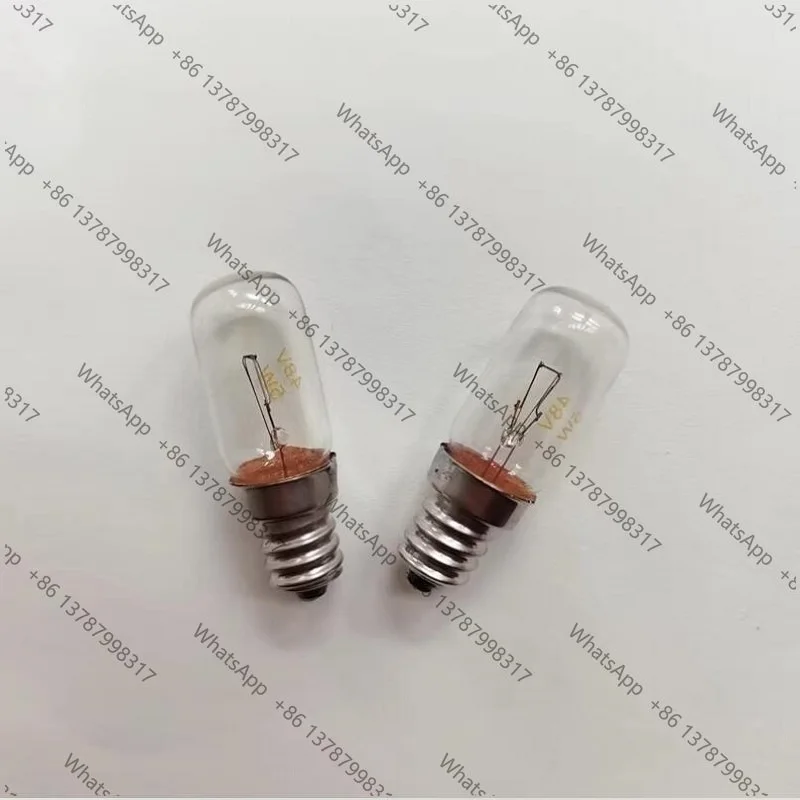 10PCS Small screw bulb e12 45V 48V 60V 5W 10W threaded bulb instrument indicator light warm light tungsten filament lamp