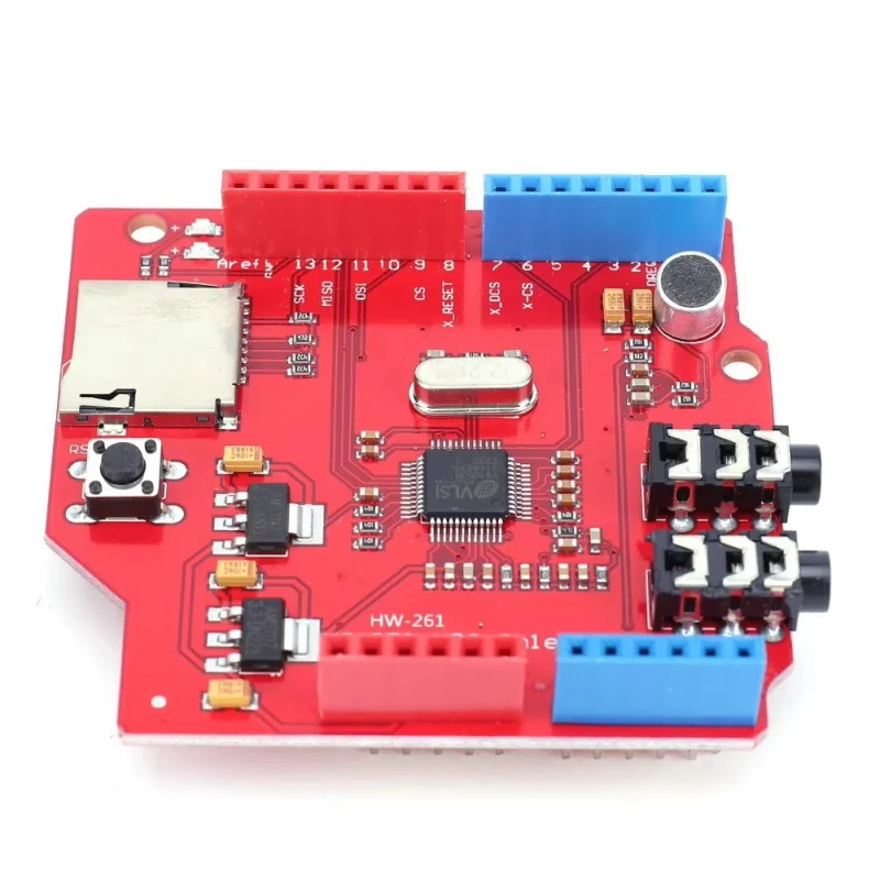 VS1053Module MP3Module Development Board With Power Amplifier Decoding board Onboard recording function