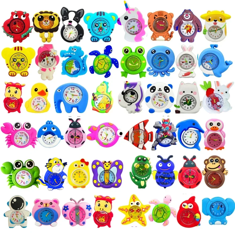 

Cartoon Animal Toy Children Watch Clock Cosplay Doll Baby Sweet Gift Colorful Cute Kids Watches for Boys Girls Christmas Gift