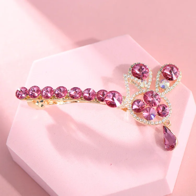 Diamond spring clip bunny