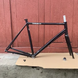 TSUNAMI Road Bike Frameset R1 Racing Road Bicycle Framework Aluminum Alloy MTB Frames C/V Brake 700x28C Tyre 44/47/50/53/56cm