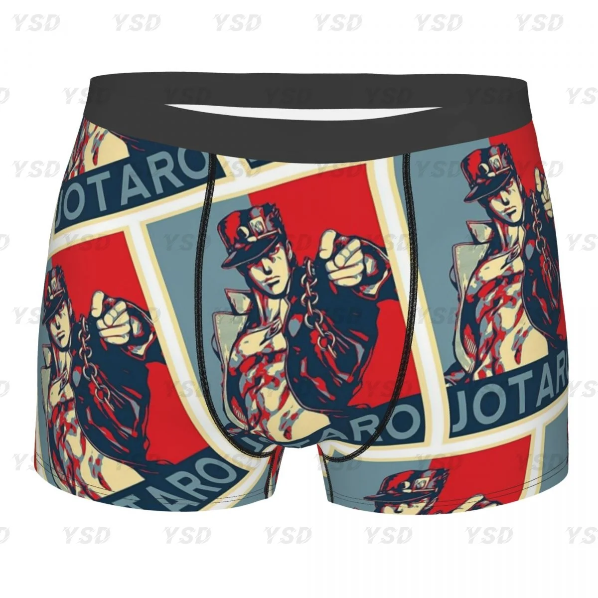 

Jojo Bizarre Adventure Men's Boxer Briefs, Highly Breathable Underpants,Top Quality 3D Print Shorts Birthday Gifts