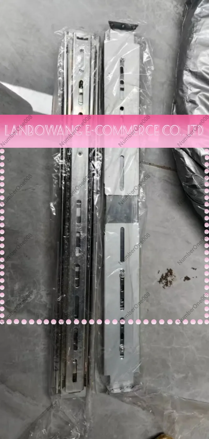 Heavy Duty 2U 3U 4U Server Slide Rails Kit 450-650mm Adjustable Ball Bearing Rack Mount Guide Rails for Data Center