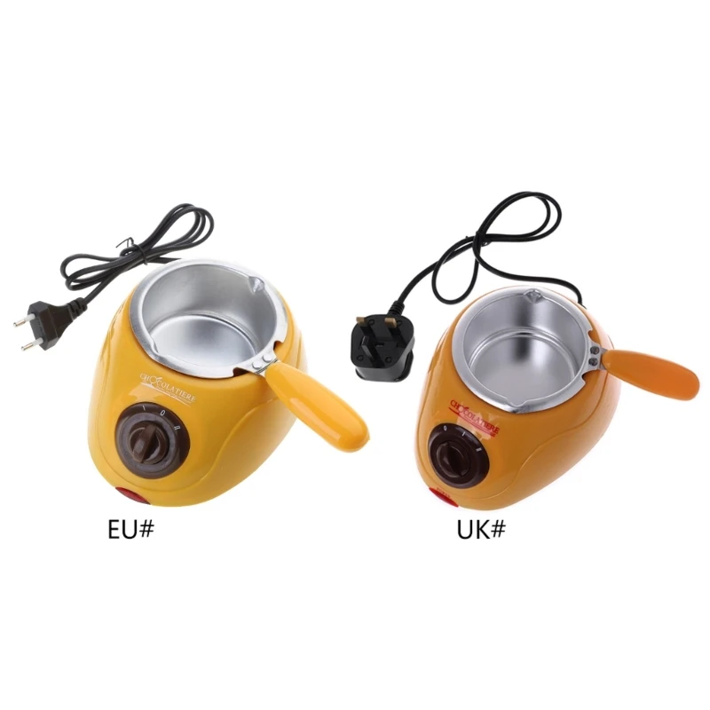 Panela para derreter chocolate, aquecimento elétrico, fonte, fundição, ferramenta cozimento para casa