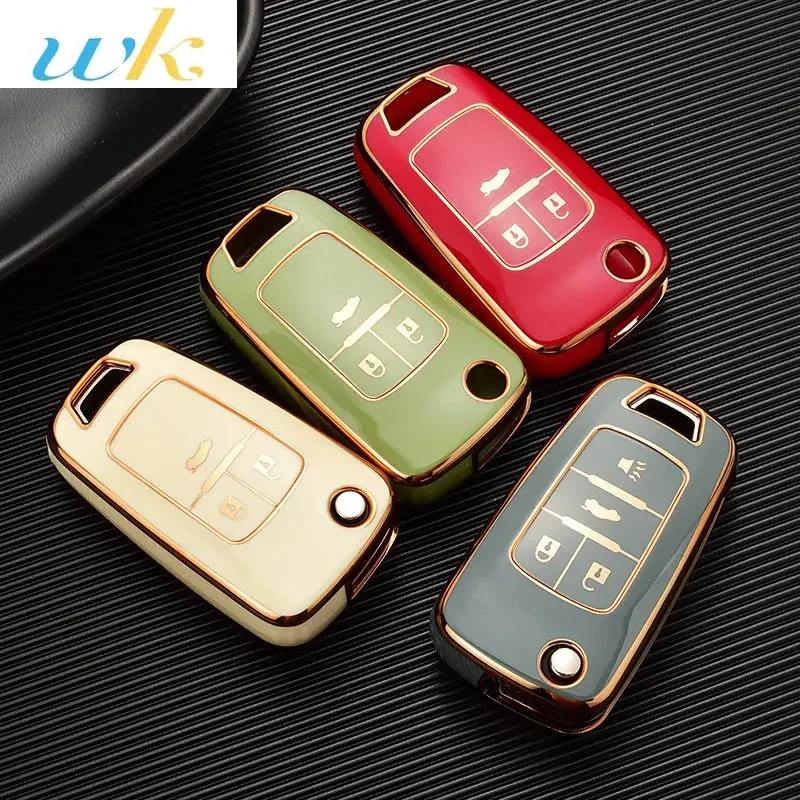 تصفيح حافظة مفاتيح السيارة من البولي يوريثان غطاء شل فوب لسيارة شيفروليه كروز أفيو تراكس شراع ماليبو كابتيفا أوبل فوكسهول أسترا J كورسا إنسيجنيا