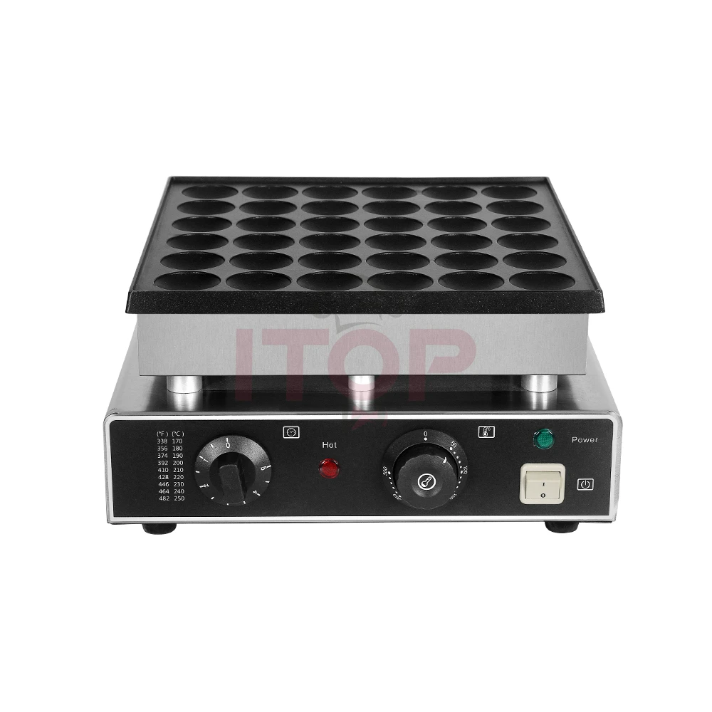 ITOP Mini Pancake Machine Commercial Electric Pancake Maker 25/ 36/ 50 Holes