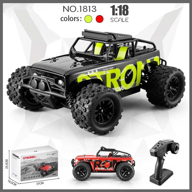 All Terrain RC 1813 Full Scale 1:18 Four-Wheel Drive Drift Racing High-Speed Off-Road Remote Control Vehicle Toy Model Boy Gift