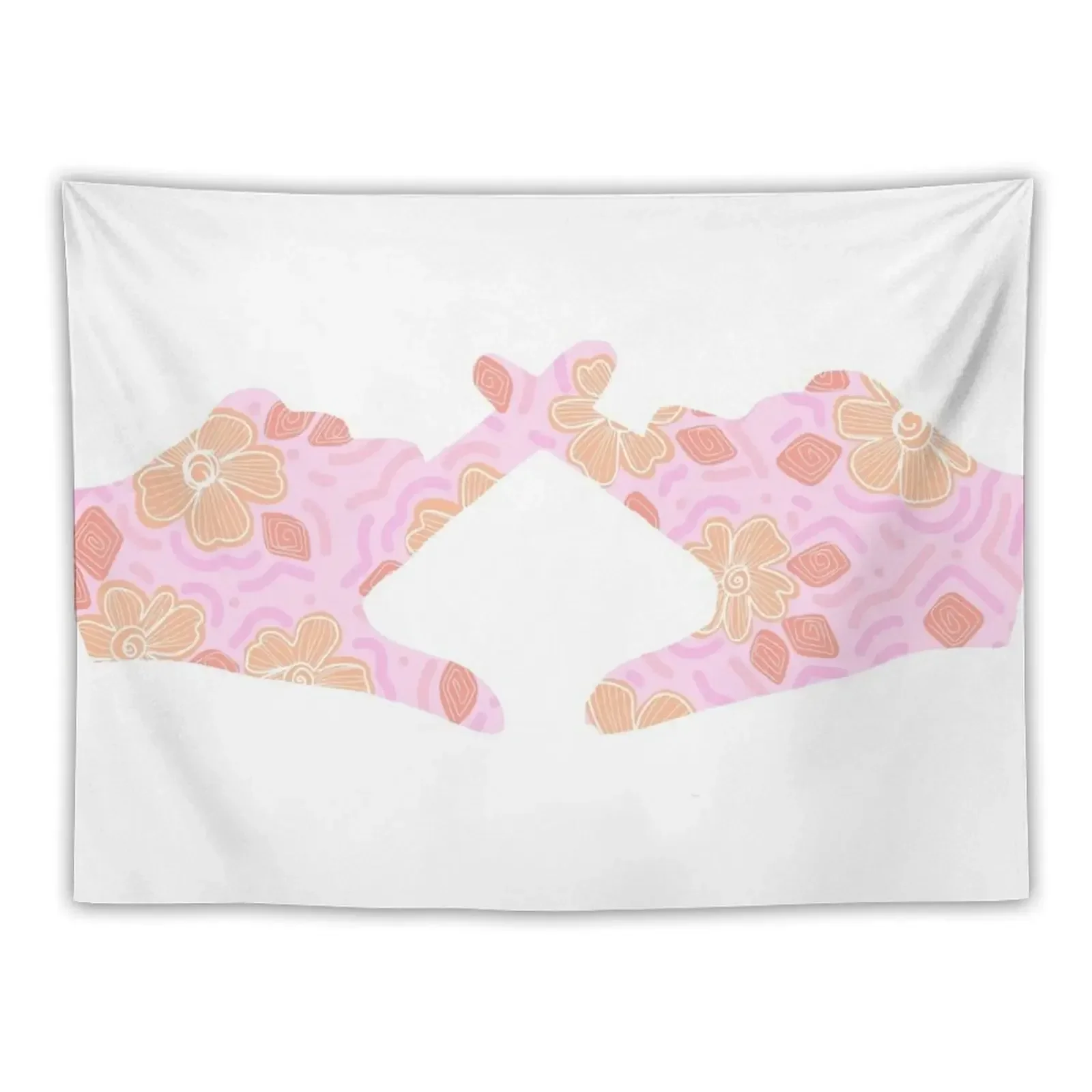 Chi Omega (Chi O) Hands Tapestry Room Decorations Cute Room Decor Tapestry