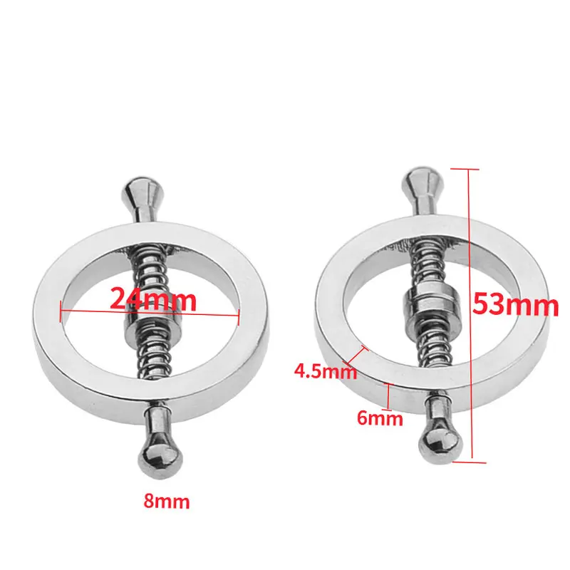 Adult BDSM Toys Adjustable Nipple Clamps Couple Sex Bondage Games Women Nipple Teasing And Flirting Correction Breast Clip Toys