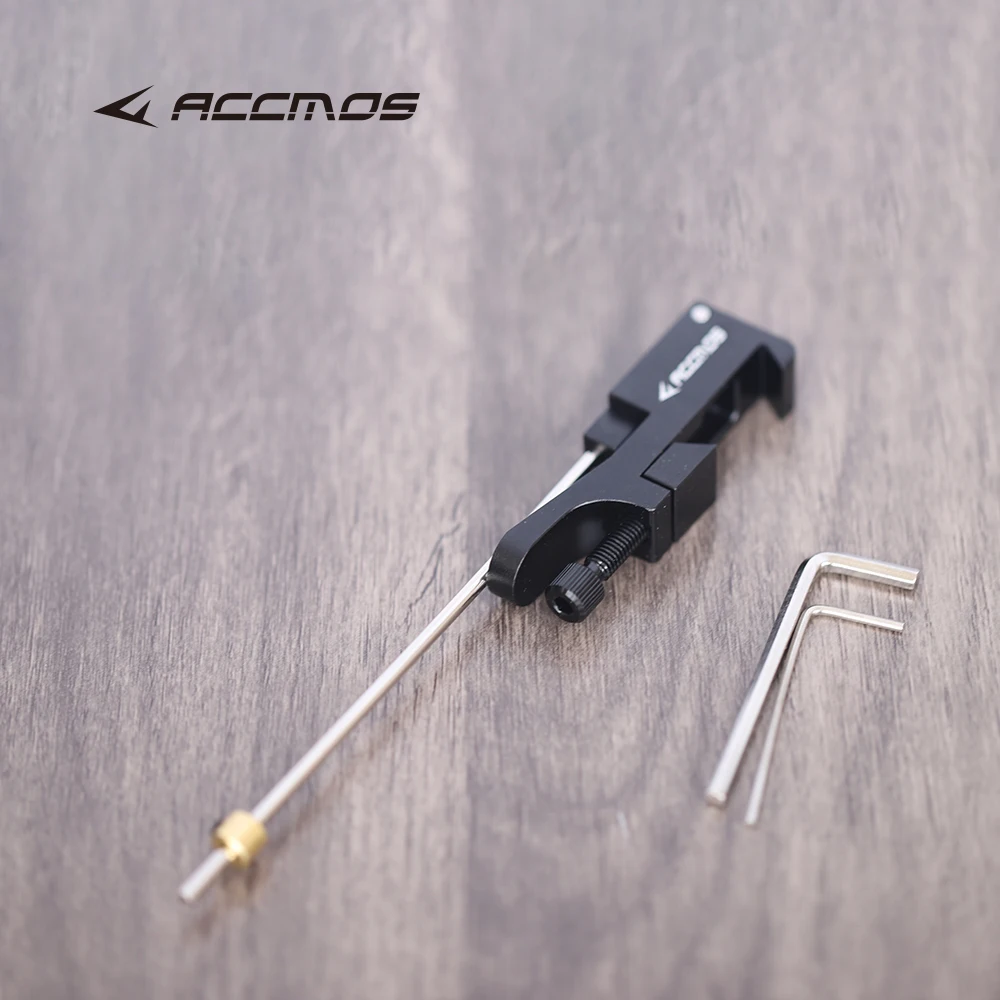 

Кликер для стрельбы из лука, регулируемый магнитный навесной прицел для лука, металлический звонок, восполняющий изогнутый лук, охотничий аксессуар для стрельбы