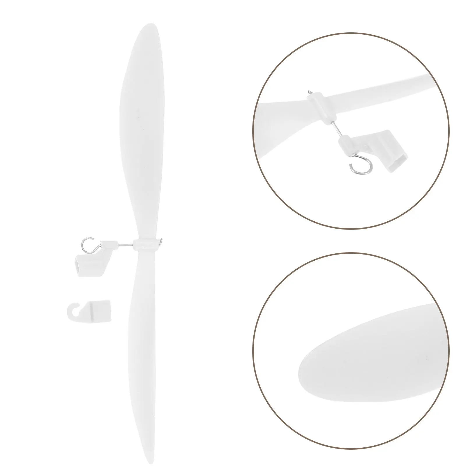 

6Pcs Aircraft Kits Micro Propeller High Performance Lightweight DIY Plane Parts Stem Educational Science Tools