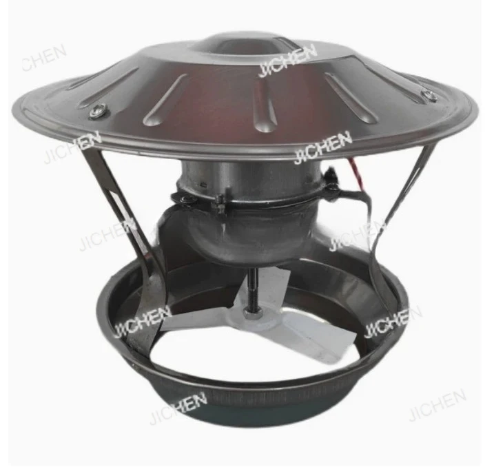 JC 40/60/80/120W chimenea doméstica ventilador de tiro inducido Campana extractora sala de humo chimenea ventilador de escape ventilación