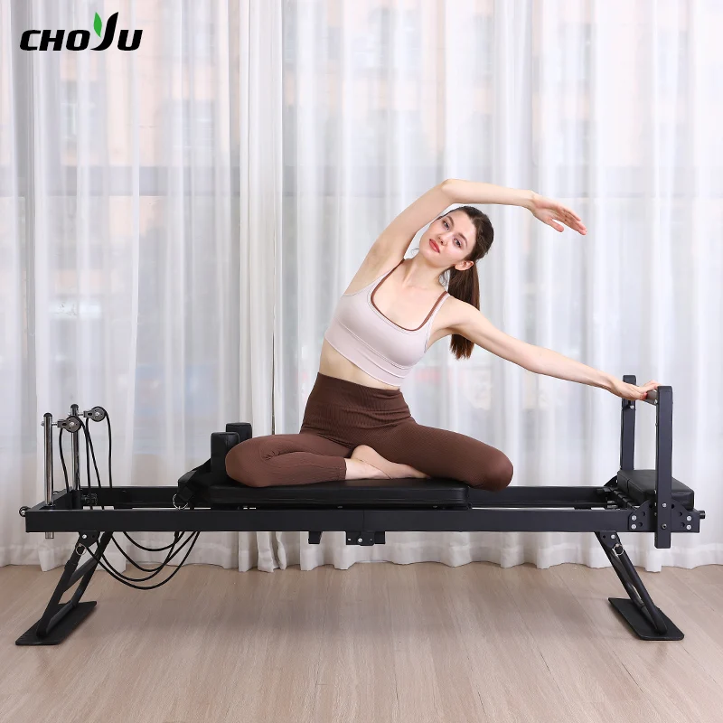 

New Design Portable Health Pilates Reformer Fitness Equipment Bed Home Use Adjustable Durable Chinese Factory