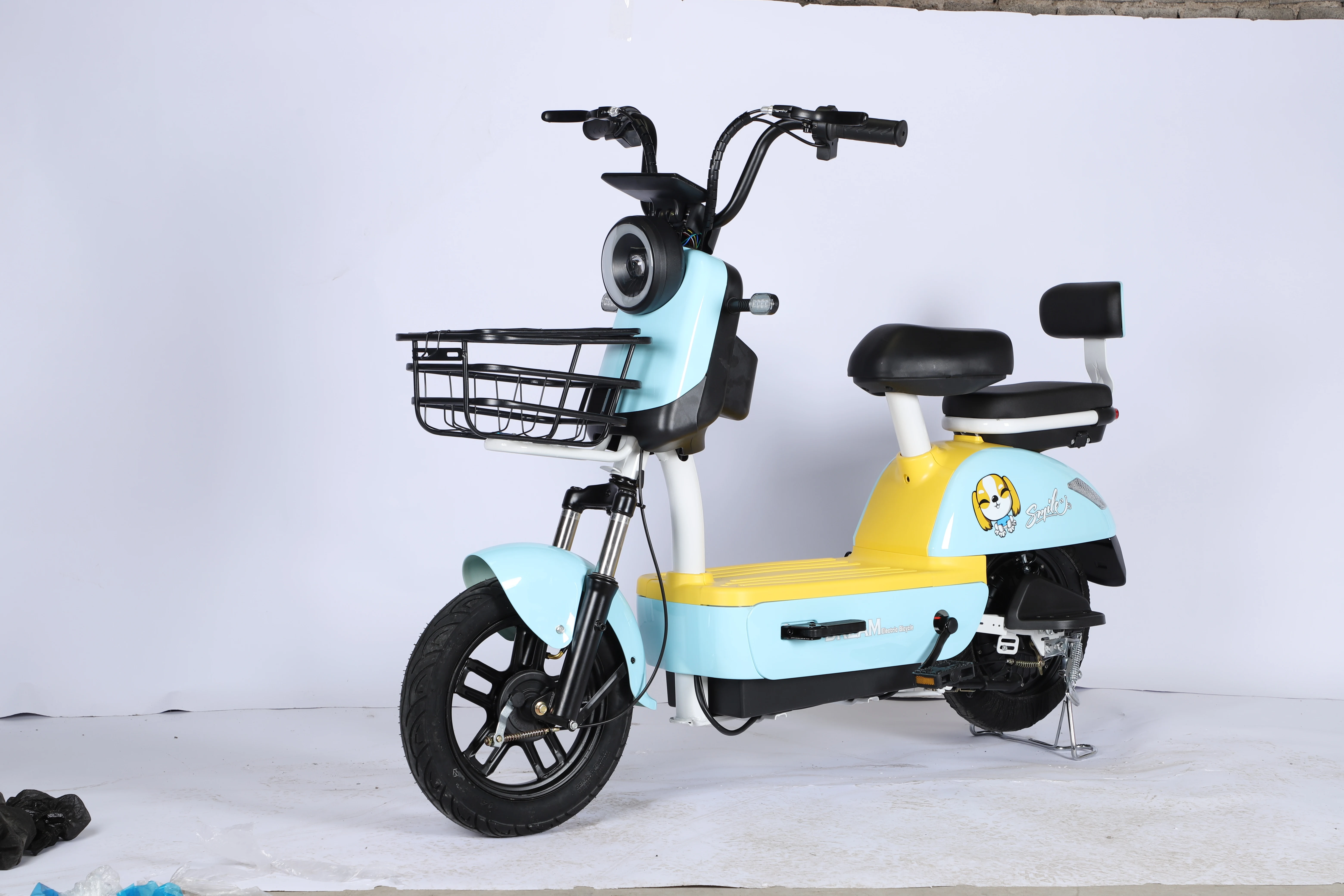 دراجة كهربائية رخيصة 48 فولت 12AH/20AH 350 واط/500 واط محرك 14 بوصة Ebike للبالغين