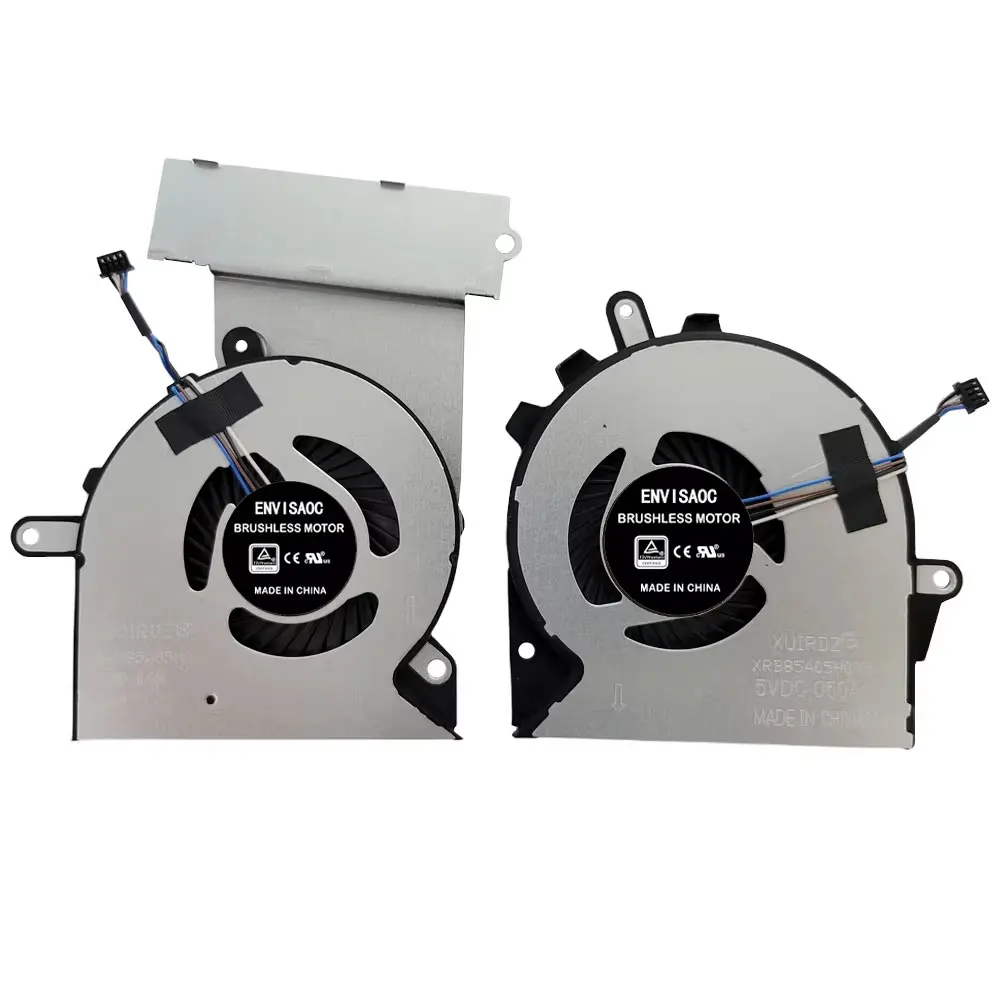 For HP Omen 3 Pro 15-CE 17-AN TPN-Q194 TPN-Q195 Laptop CPU GPU Cooling Fan Heatsink Fan Cooler 929456-001 929455-001