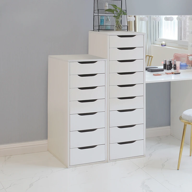 Modern minimalist storage cabinet, household drawer style   bedroom nine bucket