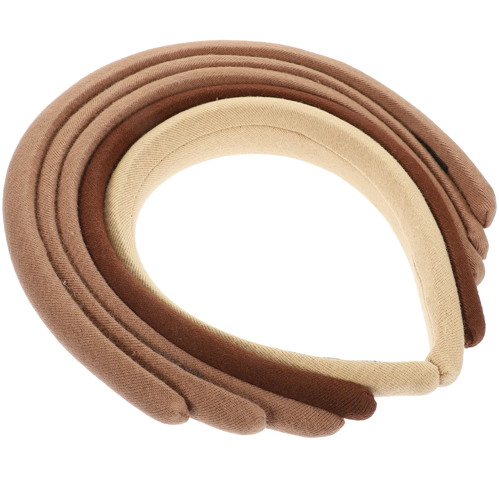 

5pcs Women Headband Vintage Sponge Hoops Fashion Hair Accessories Elegant Wear Hair Decoration Comfortable Parties