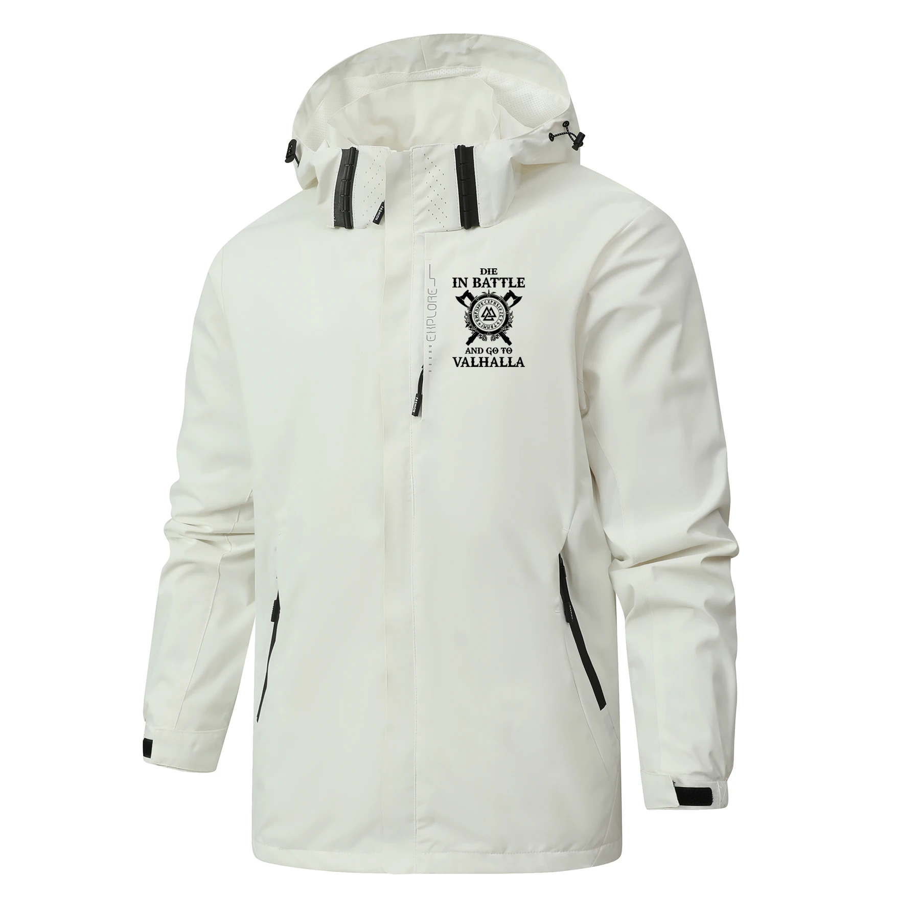

Trench Coat Men's Tactical Jacket Waterproof Outdoor Hooded Coat Sports Military European Size S-5XL Outdoor Climbing Thin Jacke