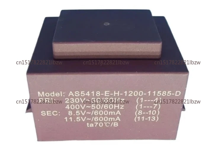 Brand new original Transformer AS5418 12VA input 0-230V-400V output 8.5V 11.5V replace B1406090 B 1406090