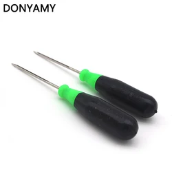 Sewing Awl Hole Hook, Handmade Leather Tool, Cone Needle, Shoes Repair, DIY, 13cm, 2Pcs