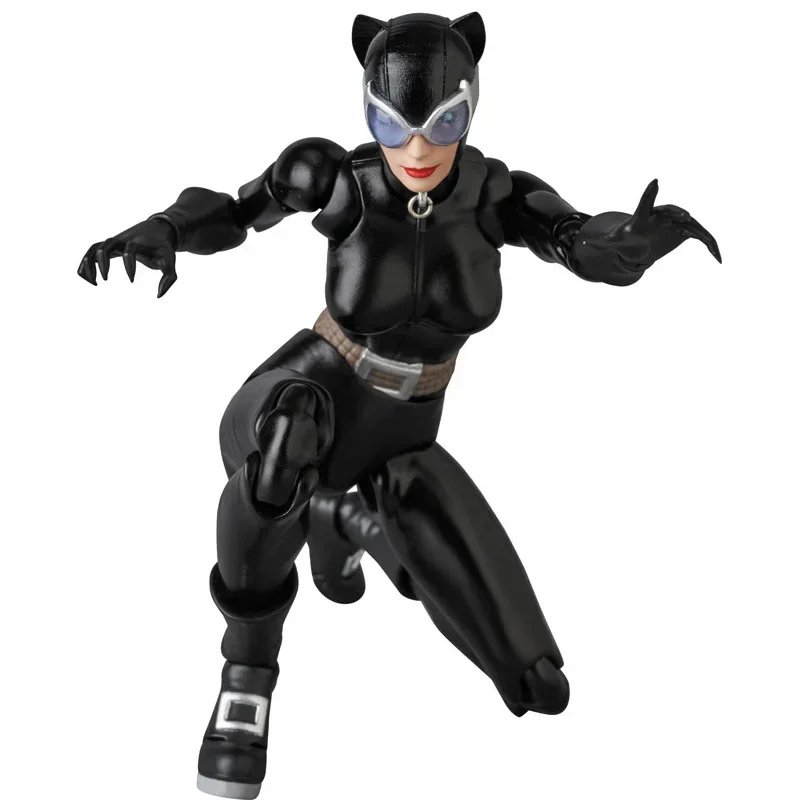 لعبة Medicom الأصلية الجديدة Catwoman Hush Mafex 123 أنيمي عمل الشكل تمثال جمع أرقام نموذج يمكن وضعها اللعب هدية