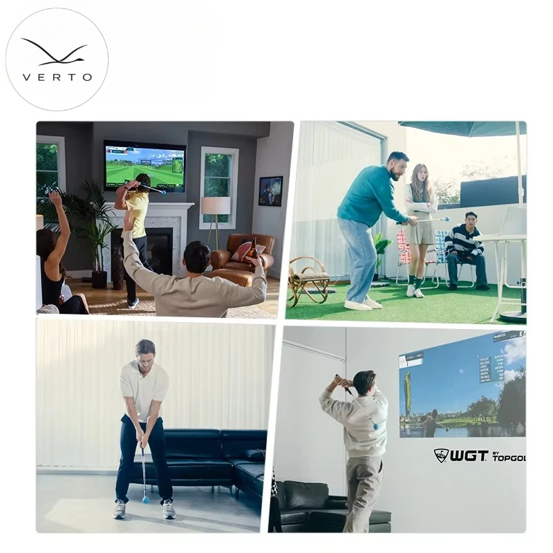 Golf Swing Trainer with Real Time Feedback for Indoor and Outdoor Practice Improving Accuracy and Consistency