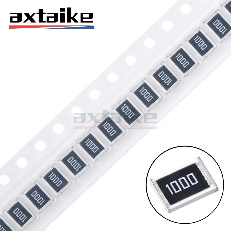 

50PCS 1% 1812 0R - 10M SMD Resistor 3/4W 4.7 10 22 47 51 68 75 82 100 150 220 330 470 510 680 750 910 Ohm Ω 1K 2.2K 10K 100K 1M