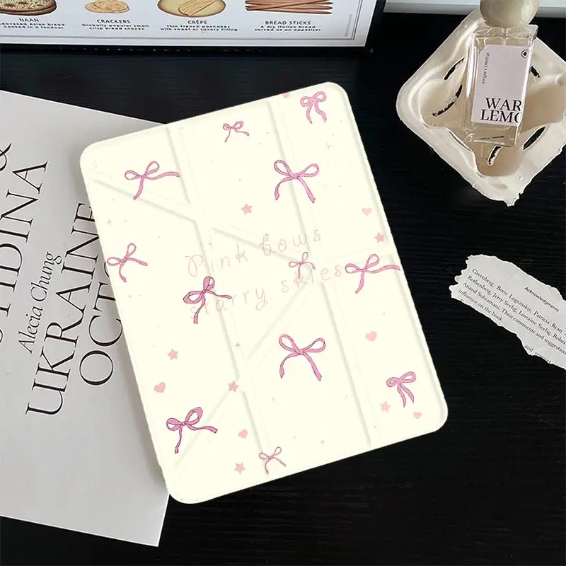 3+Y Fold Clear Acrylic Shell For iPad10.2 7/8/9th 4/5 10.9 IPad Mini6 8.3 air3 10.5 Pro 11 2020 iPad A16 2025 11th Air11/13