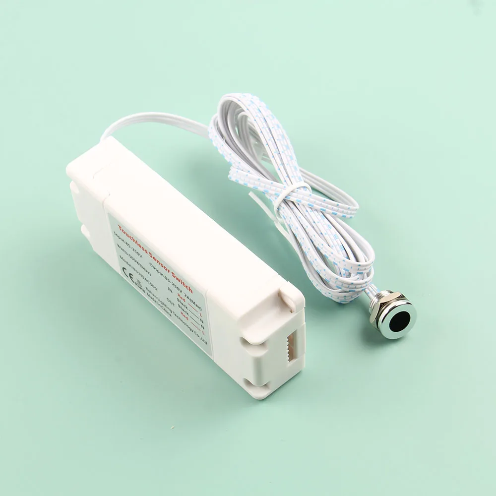 Sweep Hand Proximity Sensor 500W Switch Wave On-Off Infrared IR Touchless Motion Detector for 110V 220V Electrical Appliances