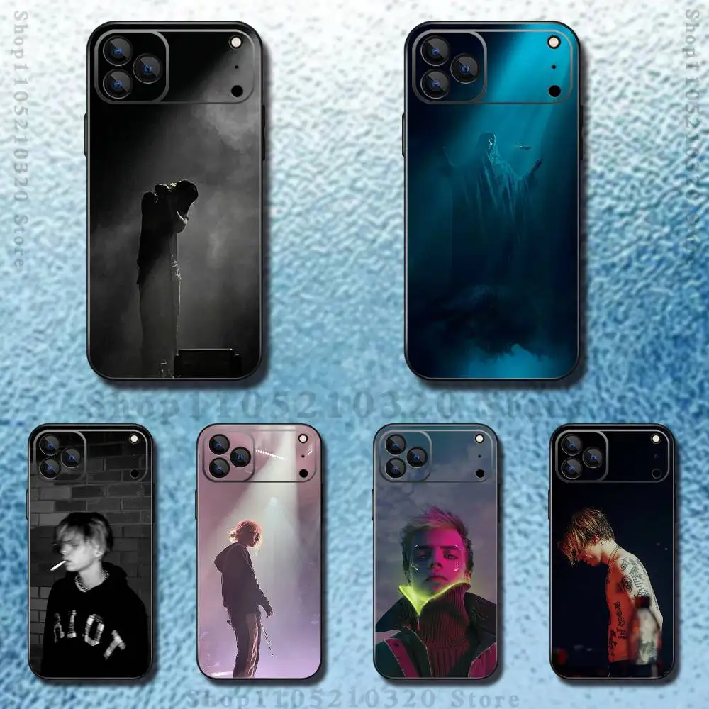 

Rapper P-Pharaohs Phone Case For iPhone 17,16,15,14,13,12,11 ,Pro Max,XS,X,XR,SE,Mini,8,7,Soft Silicone Black Cover