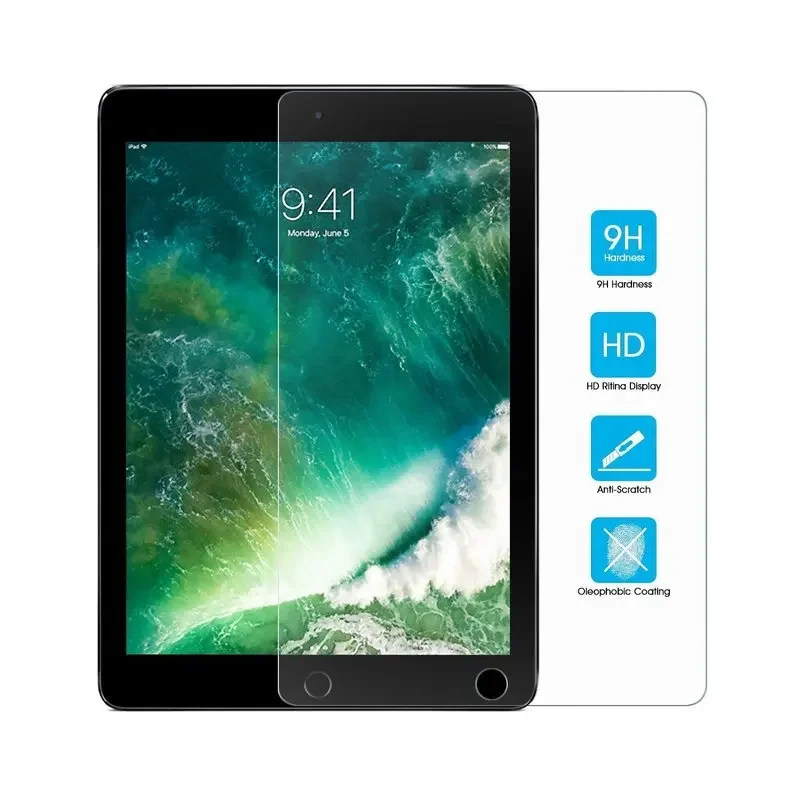 Full Screen Protector for iPad 2017 10.5 Tempered Glass Screen Guard for New iPad Pro 10.5inch Screen Protector A1701 A1852