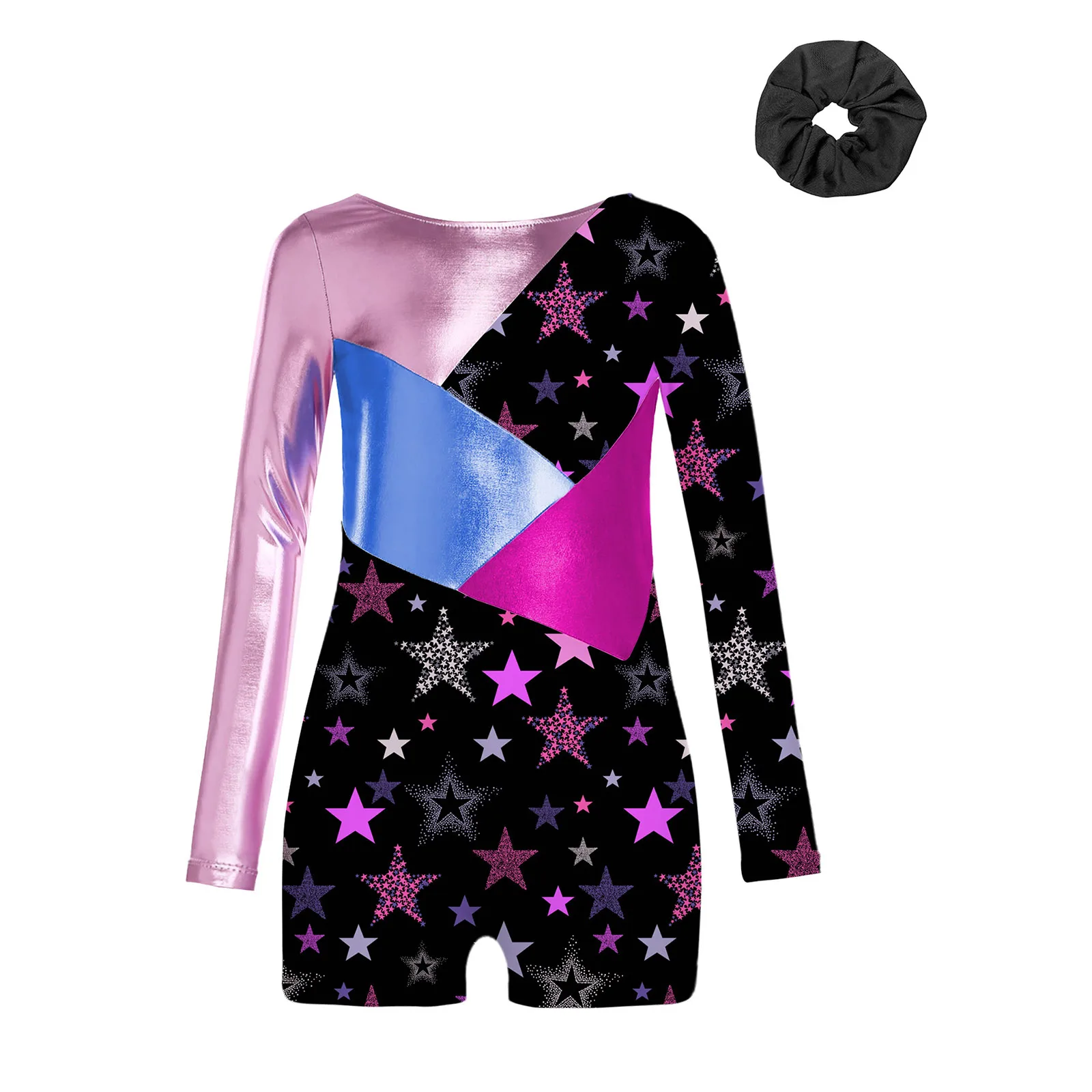 criancas-meninas-ginastica-collant-metalico-manga-longa-impressao-ballet-danca-unitards-para-patinacao-artistica-acrobacias-treino-desempenho