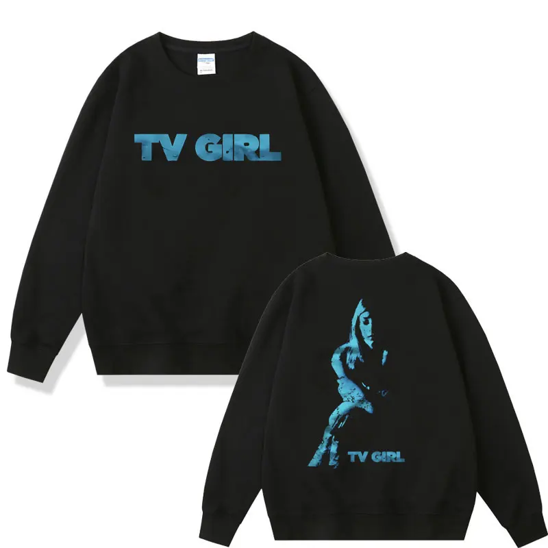 

Tv Girl Sweatshirt The Night In Question Sportswear French Exit Album Pullover Men Women Fashion Oversized Crewneck Sweatshirts