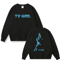 Tv Girl felpa la notte In domanda abbigliamento sportivo French Exit Album Pullover uomo donna moda felpe girocollo oversize