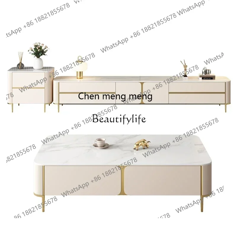 

New Arrivals Side cabinet light luxury integrated wall storage wine cabinet tea storagess 7304