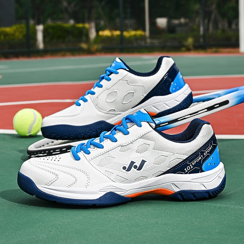 Men Badminton Shoes Volleyball Shoes Trainers Sports Professional Table Athletic Shoes Ping Pong Breathable Tennis Sneakers