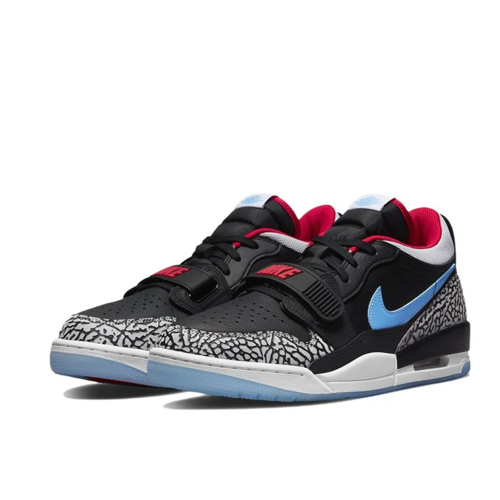 Nike AIR JORDAN LEGACY 312 low Man sneakers autumn Lightweight Cushioning Basketball Shoes Casual and comfortable sneakers black