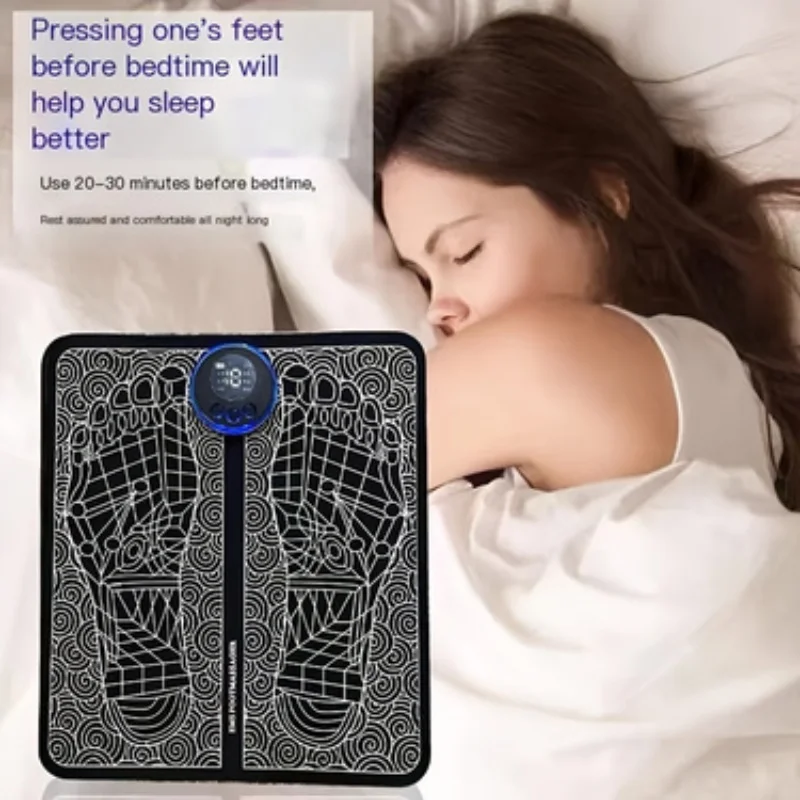 Lightweight Foot Massage Pad Thickened And Enlarged Foot Massager Lntelligent Precision Massage Point Foot Home Foot Massage