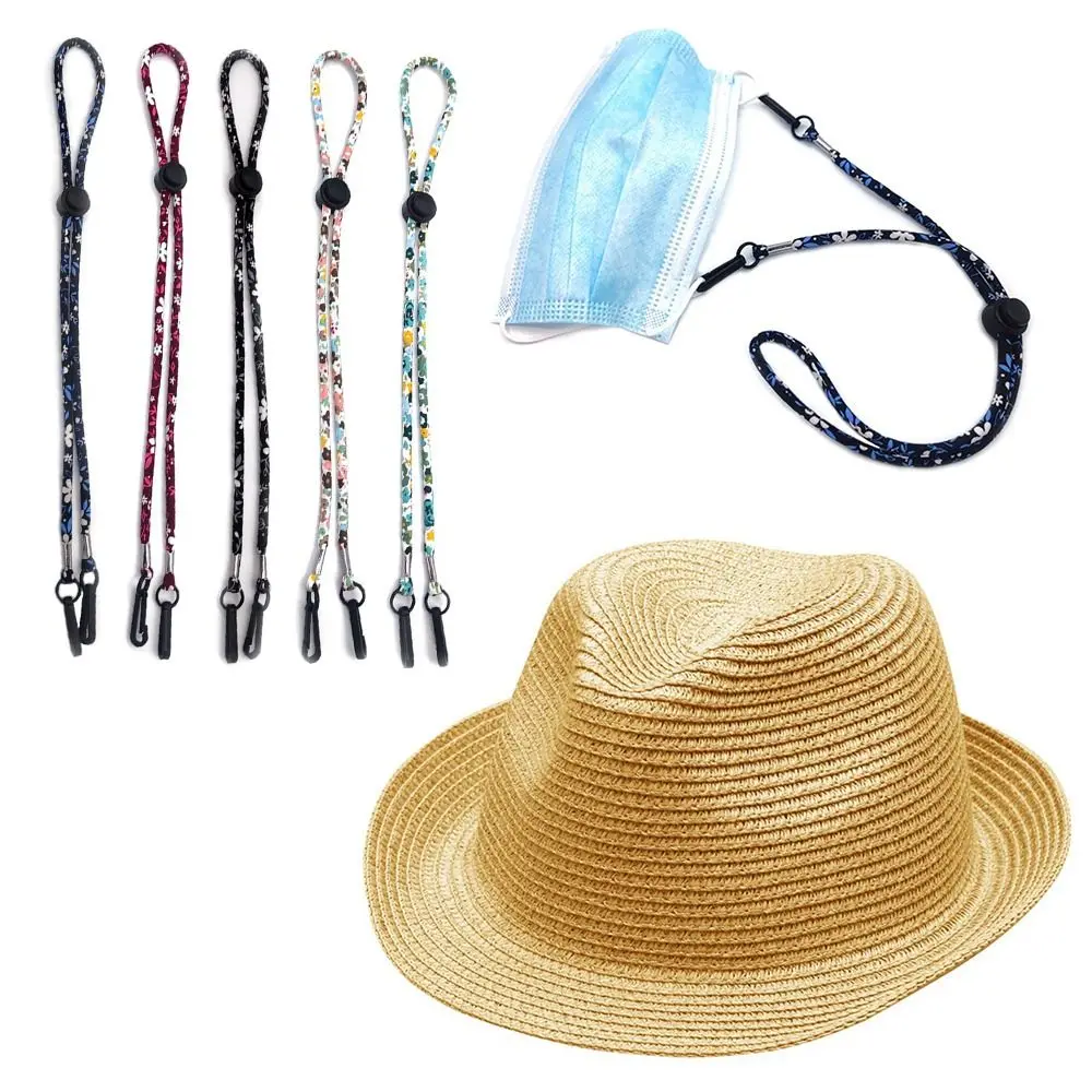 

1pc Hat Retainer Hat Chin Cord Boating Riding Windproof Hat Strap Clips for Wind DIY Apparel Sewing Supplies