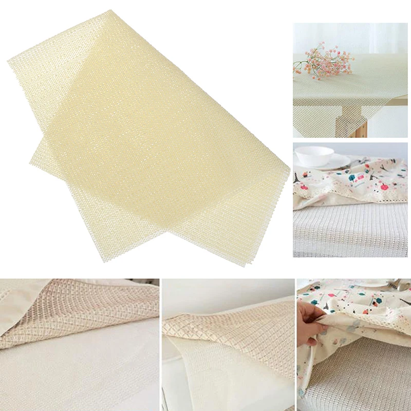 Non-Slip Carpet Underlay PVC Multi Purpose Liner Safe Anti-Slip Mat Mesh lining Carpets Rug Pad for Home Decoration Accessories